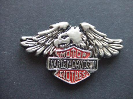 Harley- Davidson motorcycles logo arend zwart-rood